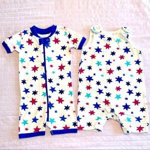 Hanna Anderson star Romper/onesie combo